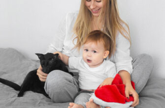 Кошка и рождение ребенка: какие меры предосторожности?